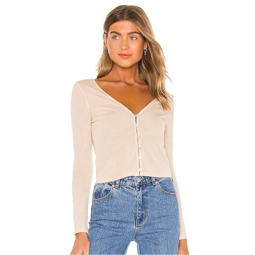 Privacy Please Cream Cardigan